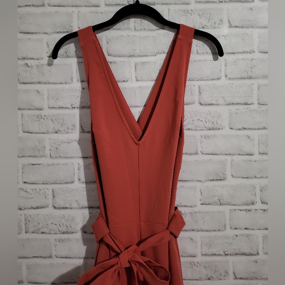 Lovers & Friends X Mark's The Spot‎ Jumpsuit Blood Orange size S - Picture 6 of 10